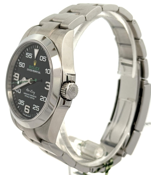 Pre-owned Rolex Air King 126900 - 2023 - Black Dial - Stainless Steel, S108780