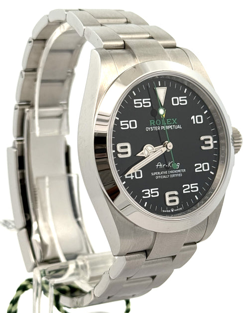 Pre-owned Rolex Air King 126900 - 2023 - Black Dial - Stainless Steel, S108780