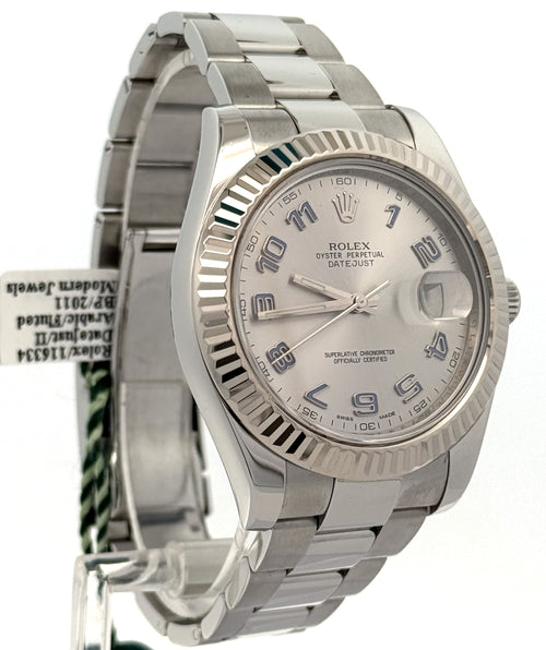 Pre-Owned Rolex Datejust II 41mm Stainless Steel Watch 116334, S16741
