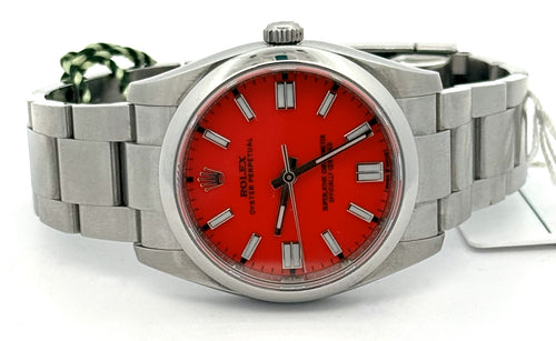 Pre-owned Rolex Oyster Perpetual 114200 - 2018 - Stainless Steel, S108656