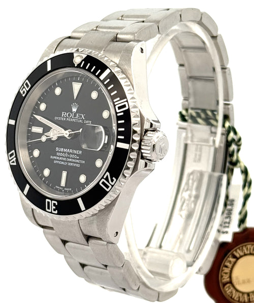 Pre-Owned Rolex Submariner 16610, Stainless Steel Watch 40mm, S108718