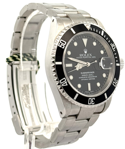 Pre-Owned Rolex Submariner 16610, Stainless Steel Watch 40mm, S108718