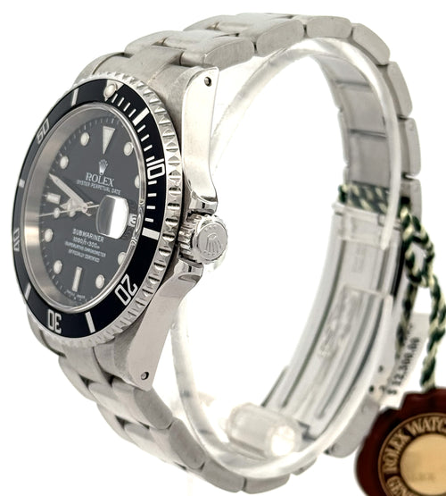 Pre-Owned Rolex Submariner 16610, Stainless Steel Watch 40mm, S108718