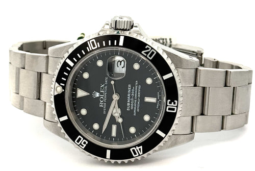 Pre-Owned Rolex Submariner 16610, Stainless Steel Watch 40mm, S108718
