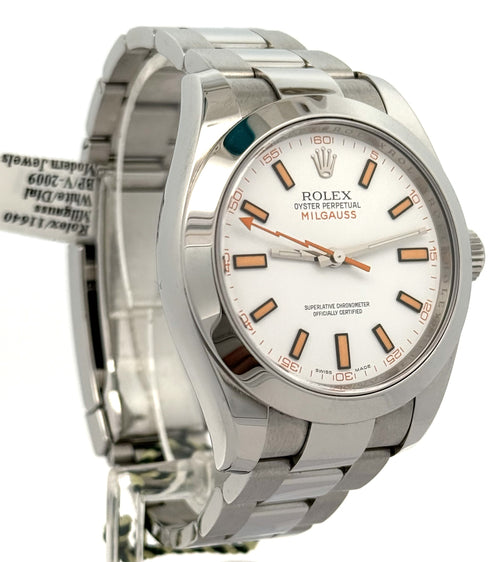Pre-Owned Rolex Milgauss 40mm Stainless Steel Watch 11640, S16564