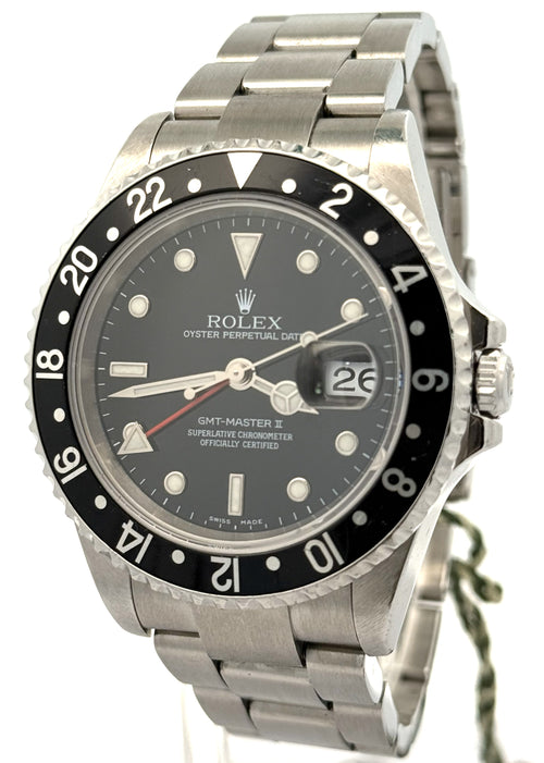 Pre-Owned Rolex GMT-Master II 116710, Stainless Steel Watch 40mm, S16660