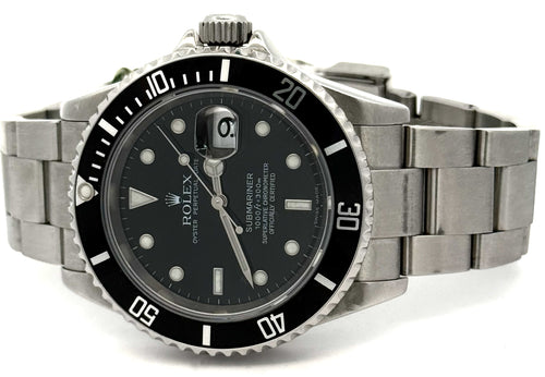 Pre-Owned Rolex Submariner 40mm Stainless Steel Watch 116610 Ceramic Bezel, S108414
