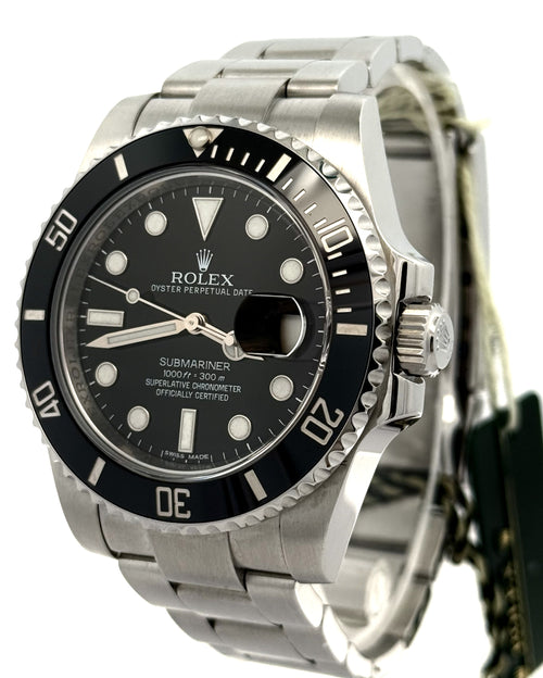 Pre-Owned Rolex Submariner 40mm Stainless Steel Watch 116610LN Ceramic Bezel, S108701