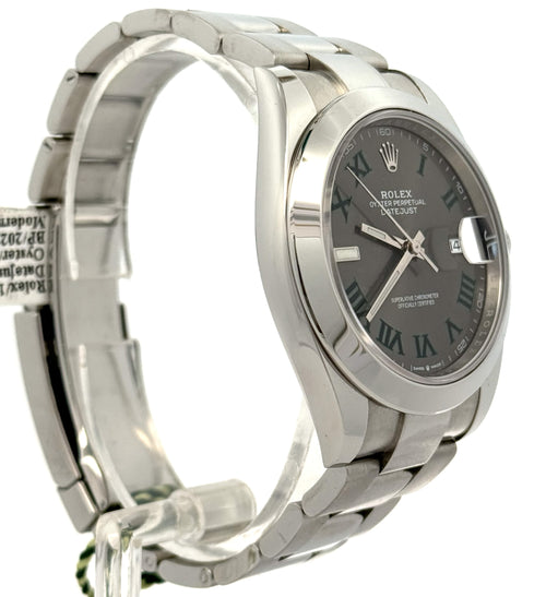 Pre-Owned Rolex Datejust 41mm SS Watch 126300 Smooth Bezel, S108610