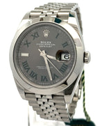 Pre-Owned Rolex Datejust 41mm SS Watch 126300 Smooth Bezel, S108638