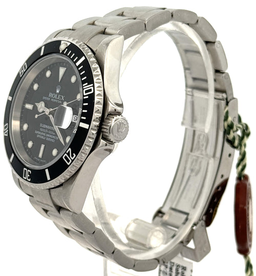 Pre-Owned Rolex Submariner Date 16610, Stainless Steel Watch, S108414