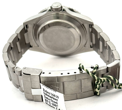 Pre-Owned Rolex Submariner Date 16610, Stainless Steel Watch, S108414