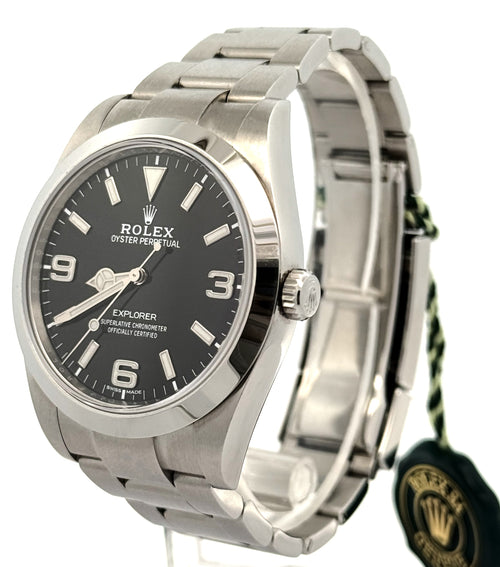 Pre-Owned Rolex Explorer 39mm - Black Dial - 214270 Watch, S108774