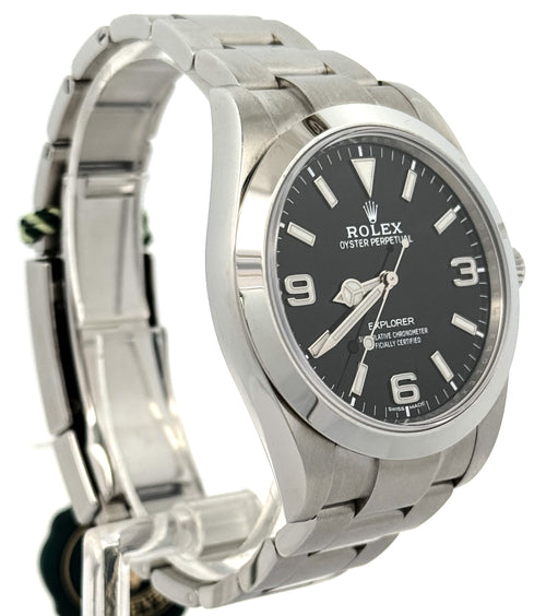 Pre-Owned Rolex Explorer 39mm - Black Dial - 214270 Watch, S108774