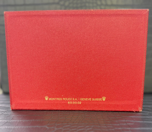 VINTAGE ROLEX WATCH BOX MONTRES ROLEX S.A.GENEVE SUISSE 60.00.02 (Pre-owned)