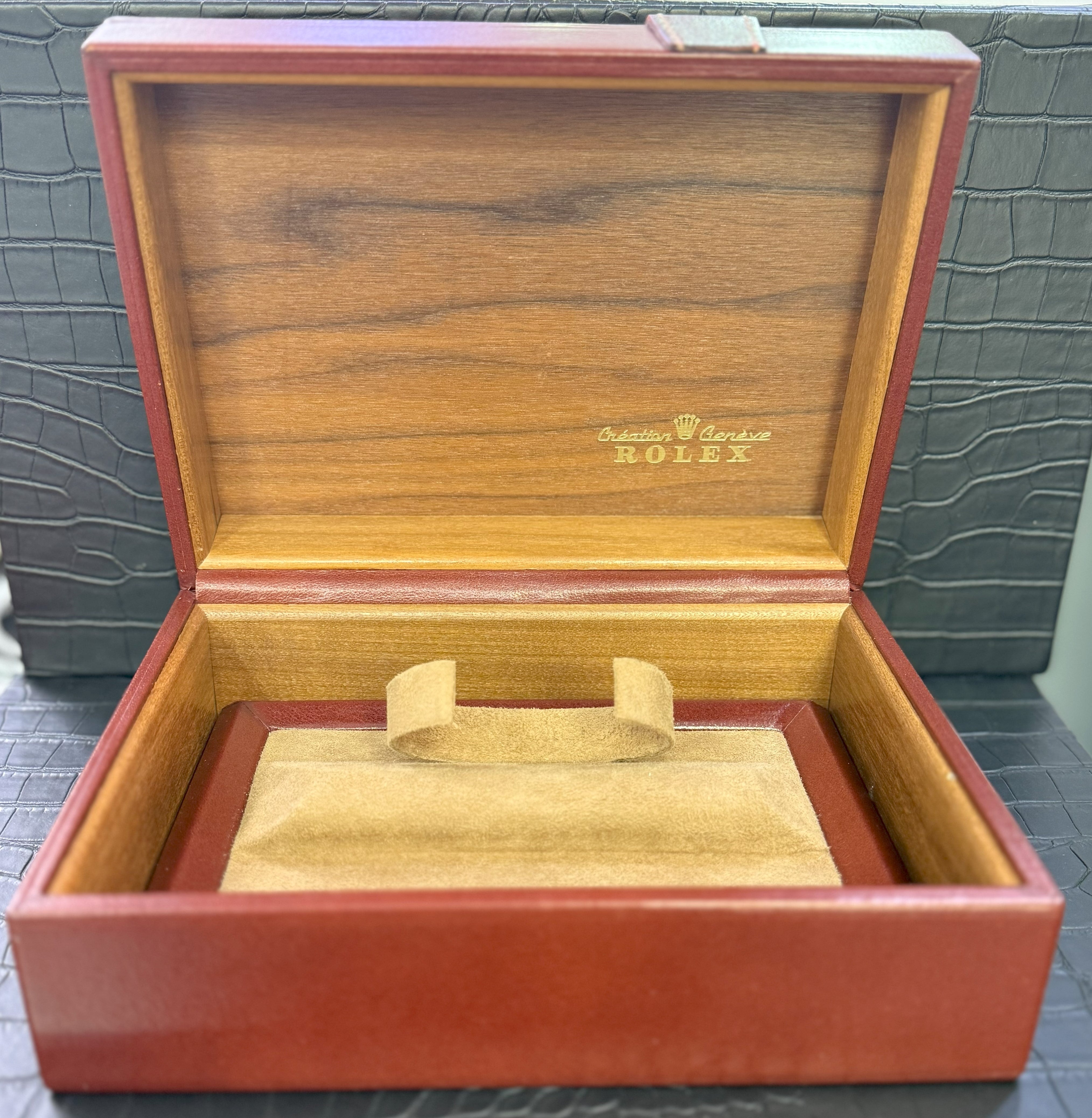 VINTAGE ROLEX WATCH BOX MONTRES ROLEX S.A.GENEVE 560001 (Pre-owned)
