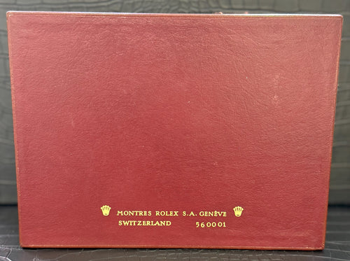 VINTAGE ROLEX WATCH BOX MONTRES ROLEX S.A.GENEVE 560001 (Pre-owned)