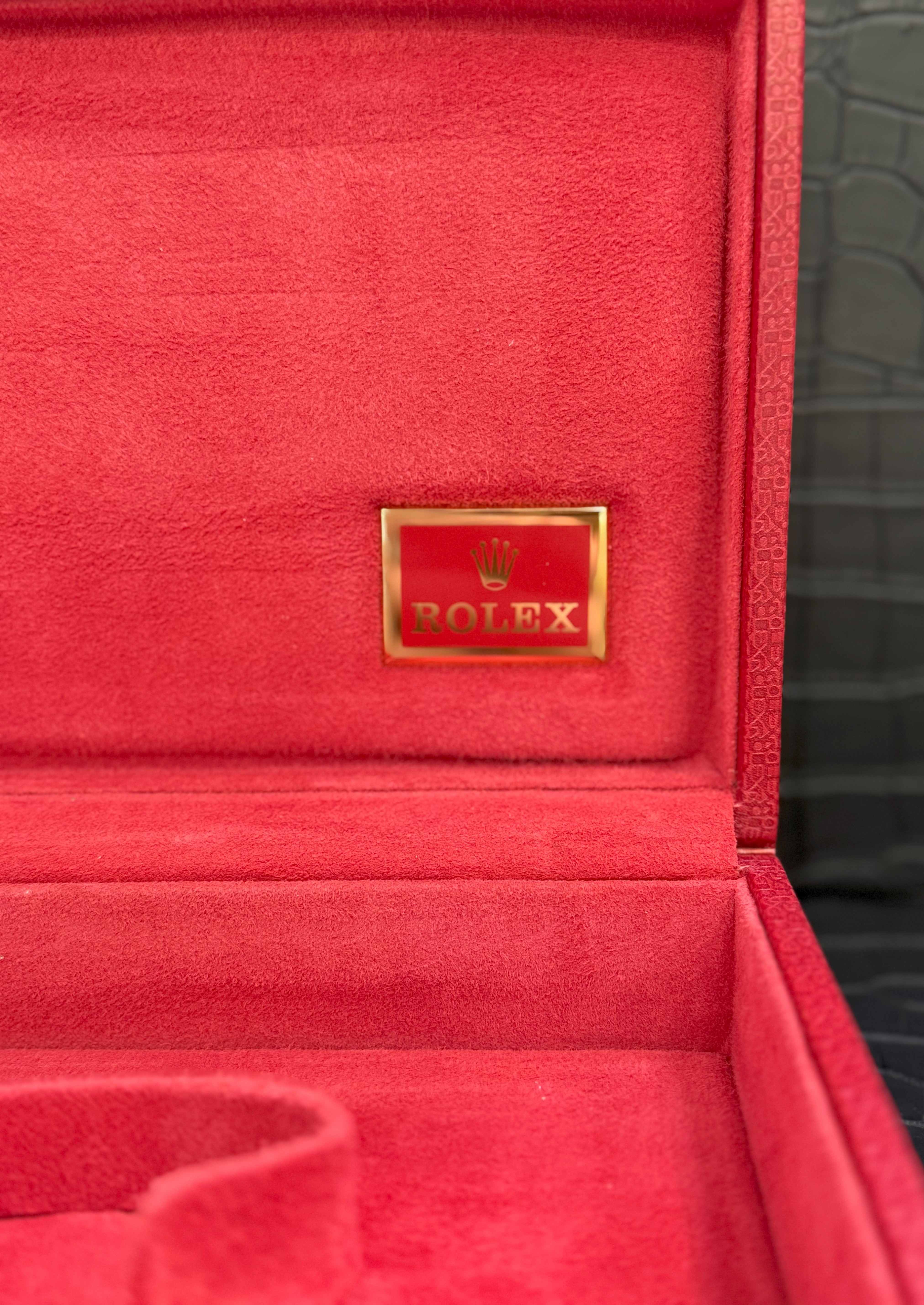 VINTAGE ROLEX WATCH BOX MONTRES ROLEX S.A.GENEVE SUISSE 60.00.02 (Pre-