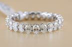 14k White Gold 2.25 CT Diamond Ladies Eternity Band, 3.4g, Size , S107445