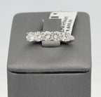 14k White Gold 1.50 CT Diamond Engagement Ring, 3.6g, Size 6.75, S104642
