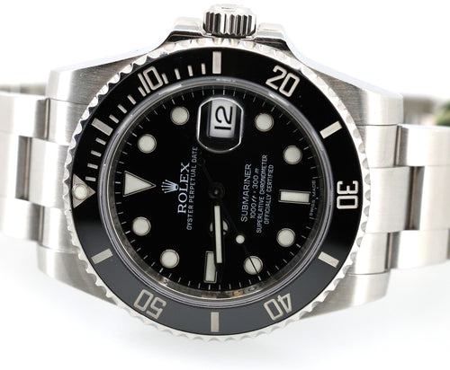 Pre-Owned Rolex Submariner 40mm Stainless Steel Watch 116610, S108701