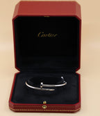 Cartier Juste un Clou Style Bracelet - 18k White Gold, Size 18, S108861