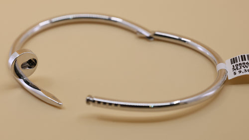 Cartier Juste un Clou Style Bracelet - 18k White Gold, Size 18, S108861