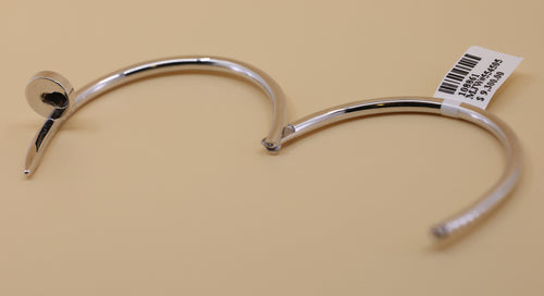 Cartier Juste un Clou Style Bracelet - 18k White Gold, Size 18, S108861