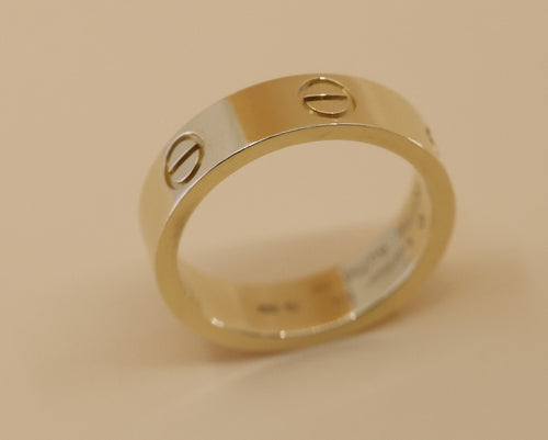 Cartier LOVE ring 18k Yellow Gold Classic Model