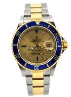Pre-Owned Rolex Submariner Date 16613, 18k Gold & Stainless Steel Watch, S103619