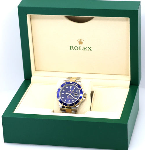 Pre-Owned Rolex Submariner Date 16613, 18k Gold & Stainless Steel, S108836