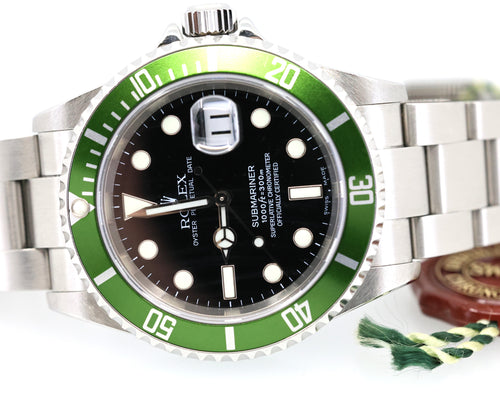 Pre-Owned Rolex Submariner Date 16610L, Stainless Steel Watch, S107574