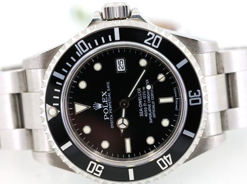 Pre-Owned Rolex Submariner 40mm Stainless Steel Watch 16600 Ceramic Bezel, S103900