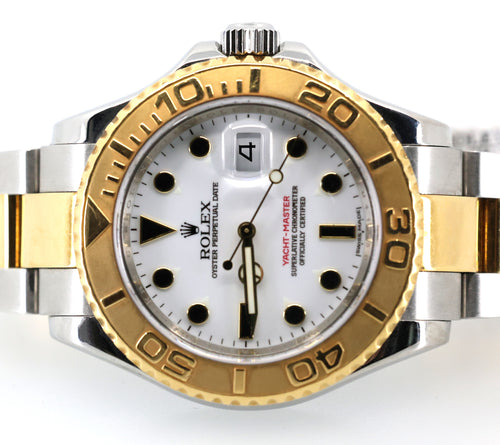 Pre-Owned Rolex Yacht Master 40mm 18k gold & Steel Watch 16623, S105837