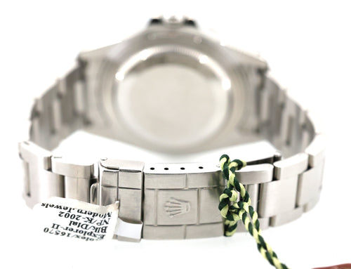 Pre-Owned Rolex Explorer-II 40mm Black Dial Watch 16570, S16685