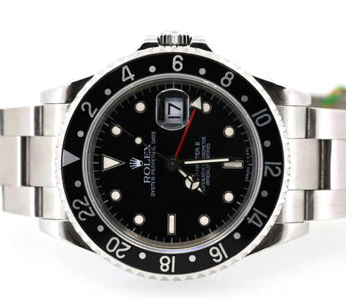 Pre-Owned Rolex GMT-Master II 16710, Stainless Steel Watch 40mm, S16648