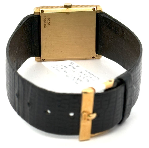 Vintage Piaget 9151 Solid 18K Yellow Gold Tiger Eye Dial watch 1968 (Pre-owned)