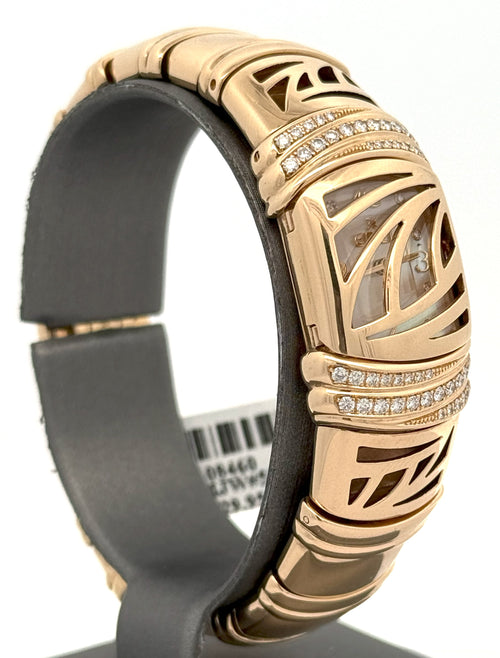 Ebel Shanta 18k Yellow Gold 128g MOP Diamond Ladies Quartz Watch 8057828-12