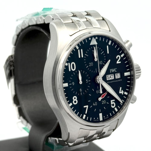 IWC Pilot's Watch Chronograph 41mm - IW388113 - Black Dial - Brand New!