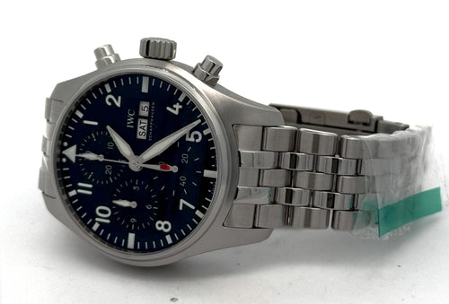 IWC Pilot's Watch Chronograph 41mm - IW388113 - Black Dial - Brand New!