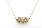 14k Yellow Gold 1.25 CT Ladies Diamond Pendant Necklace, 3.3g, S16824