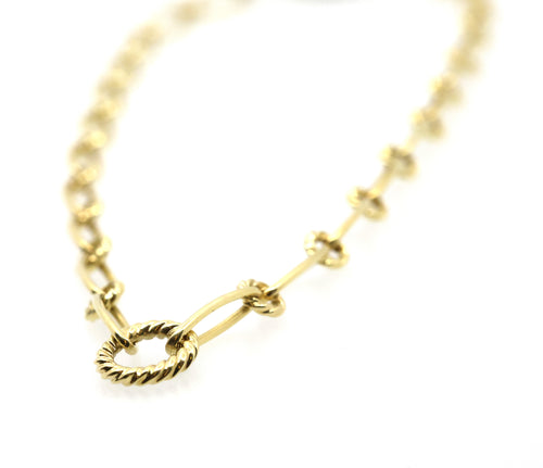 David Yurman Chain Necklace 18k Yellow Gold, S108888