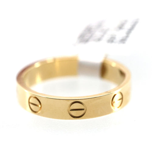 Cartier LOVE ring, small model, S108876 (Pre-owned)