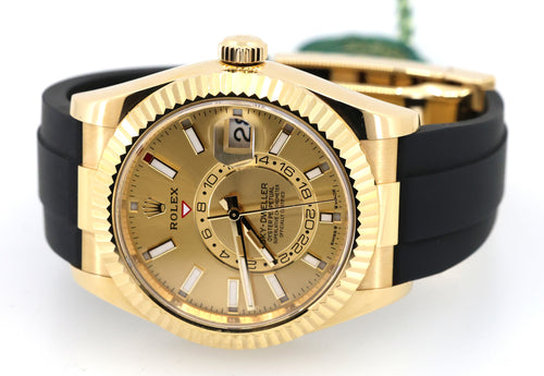 Pre-owned Rolex 336238 Sky-Dweller - 42mm Yellow Gold, S16607