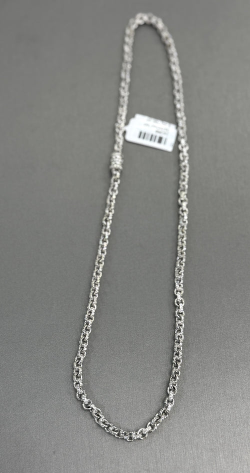 18k White Gold 3.75 CT Diamond Ladies Necklace, 26.9 G, 16", 16288