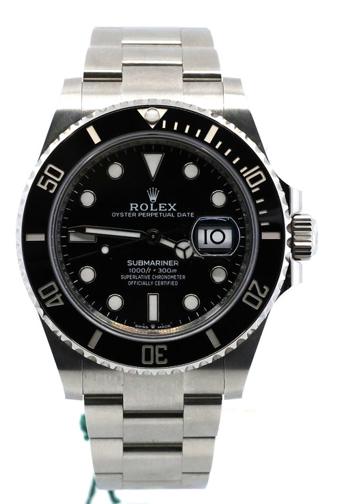 Pre-Owned Rolex Submariner Date 126610LN, Stainless Steel Watch, Box/Card