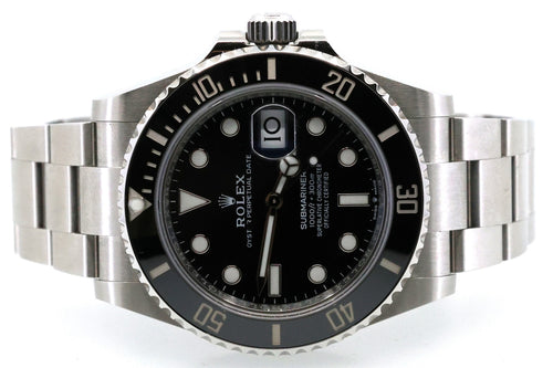 Pre-Owned Rolex Submariner Date 126610LN, Stainless Steel Watch, Box/Card
