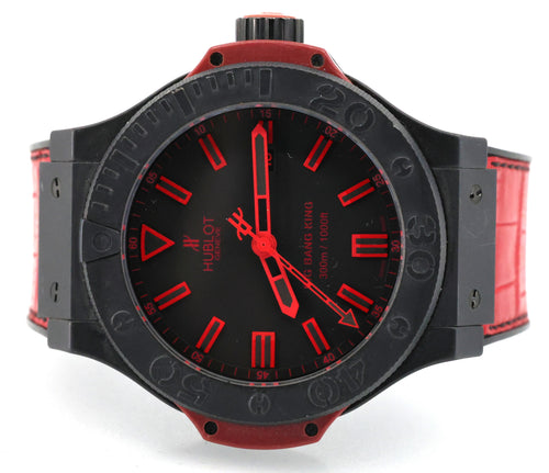 HUBLOT Big Bang Black Dial Ceramic Men's Watch 48mm (Pre-owned)