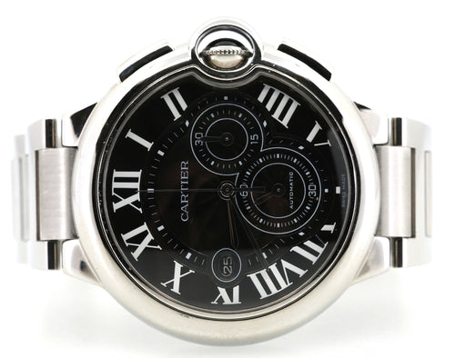 Cartier Ballon Bleu Chronograph 42mm, W6920077, S107186 (Pre-owned)