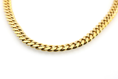 14k Yellow Gold Miami Cuban Men's Chain, 160.0gm, 25", S108903